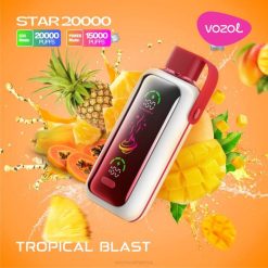 VOZOL Vape Price - VOZOL STAR 20000 TROPICAL BLAST F48P2